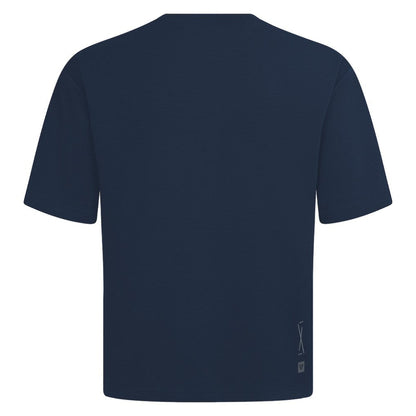 USMNT Levelwear Luxe Signature Knit Timeline T-Shirt for sale - Navy