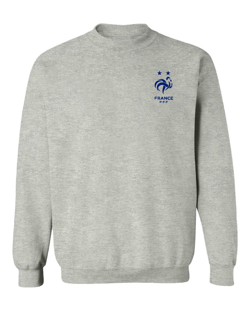 France National Team Vive La Fete Women's Impressions Artwork Sweatshirt for sale - Gray