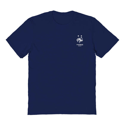 France National Team Vive La Fete Women's Impressions Artwork Fitted T-Shirt for sale - Navy