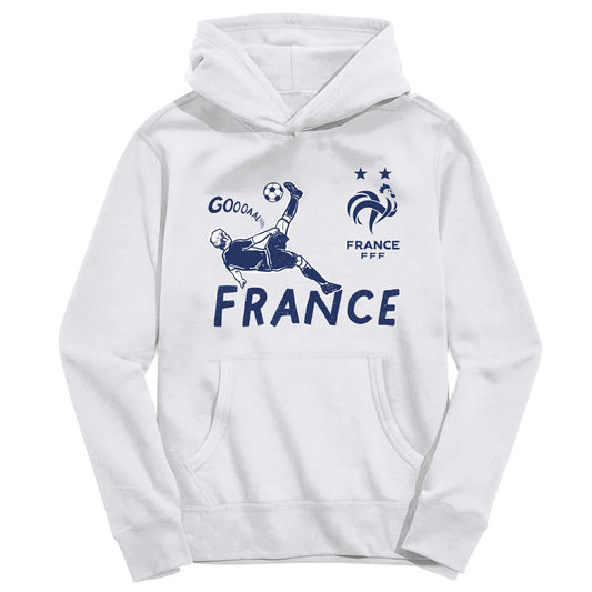 France National Team Vive La Fete Youth Chilena Style Hoodie for sale - White