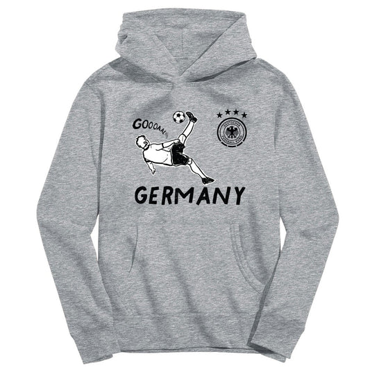 Germany National Team Vive La Fete Youth Chilena Style Hoodie for sale - Gray