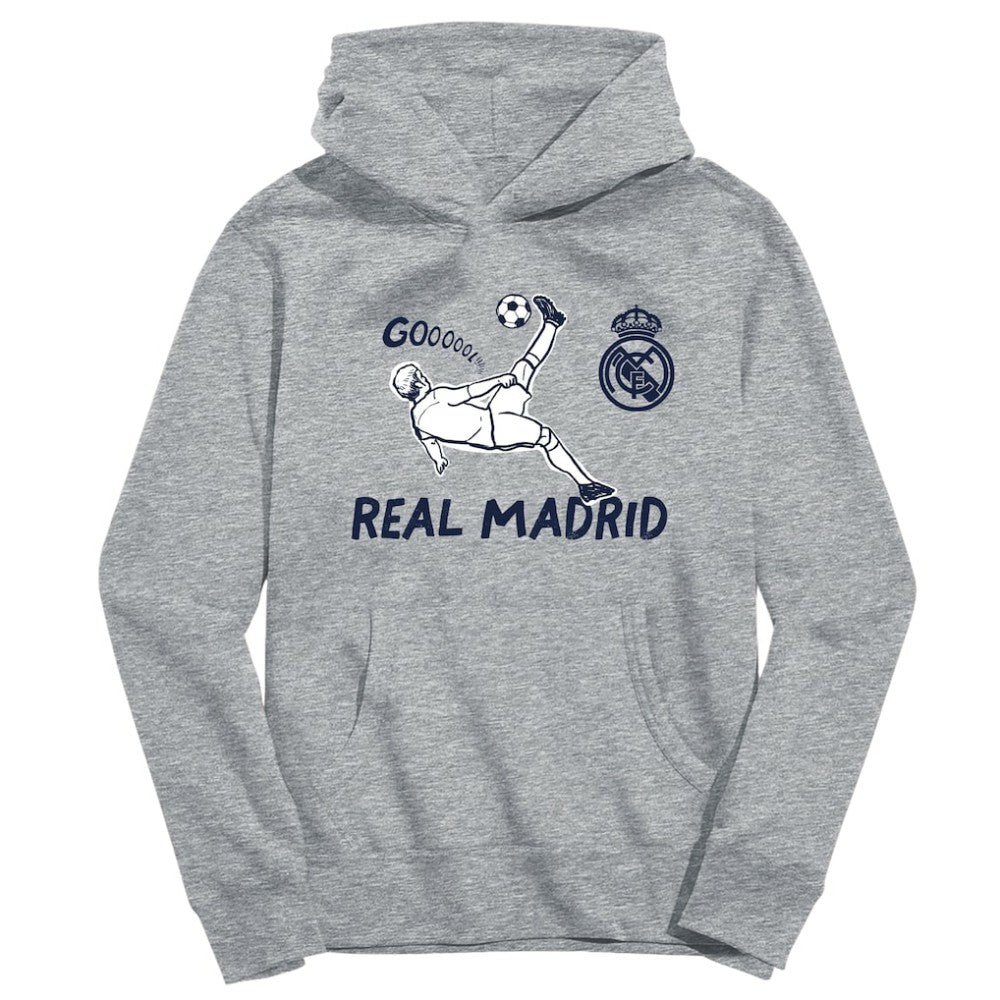 Real Madrid Vive La Fete Toddler Chilena Style Hoodie Discount - Gray