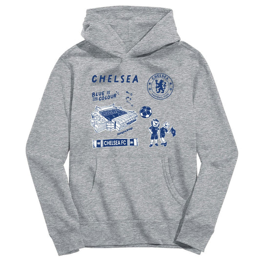 Chelsea Vive La Fete Toddler Impressions Icons Hoodie on sale - Gray
