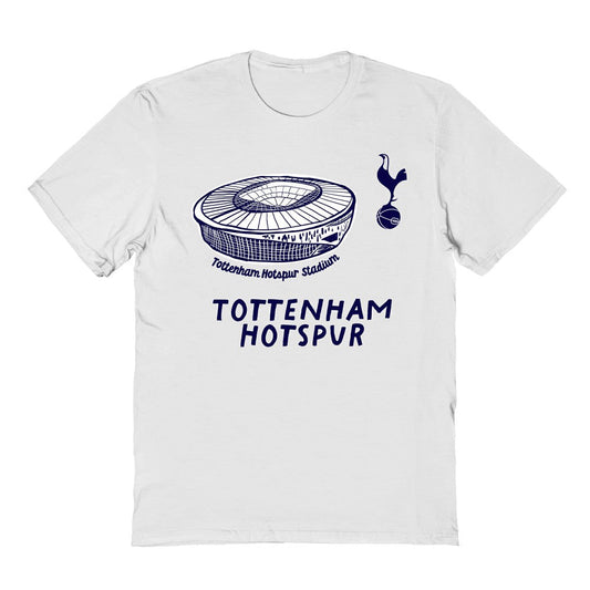 Tottenham Hotspur Vive La Fete Youth Chilena Style T-Shirt Sale - White