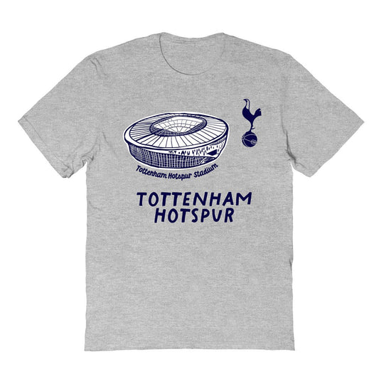Tottenham Hotspur Vive La Fete Youth Chilena Style T-Shirt Sale - Gray
