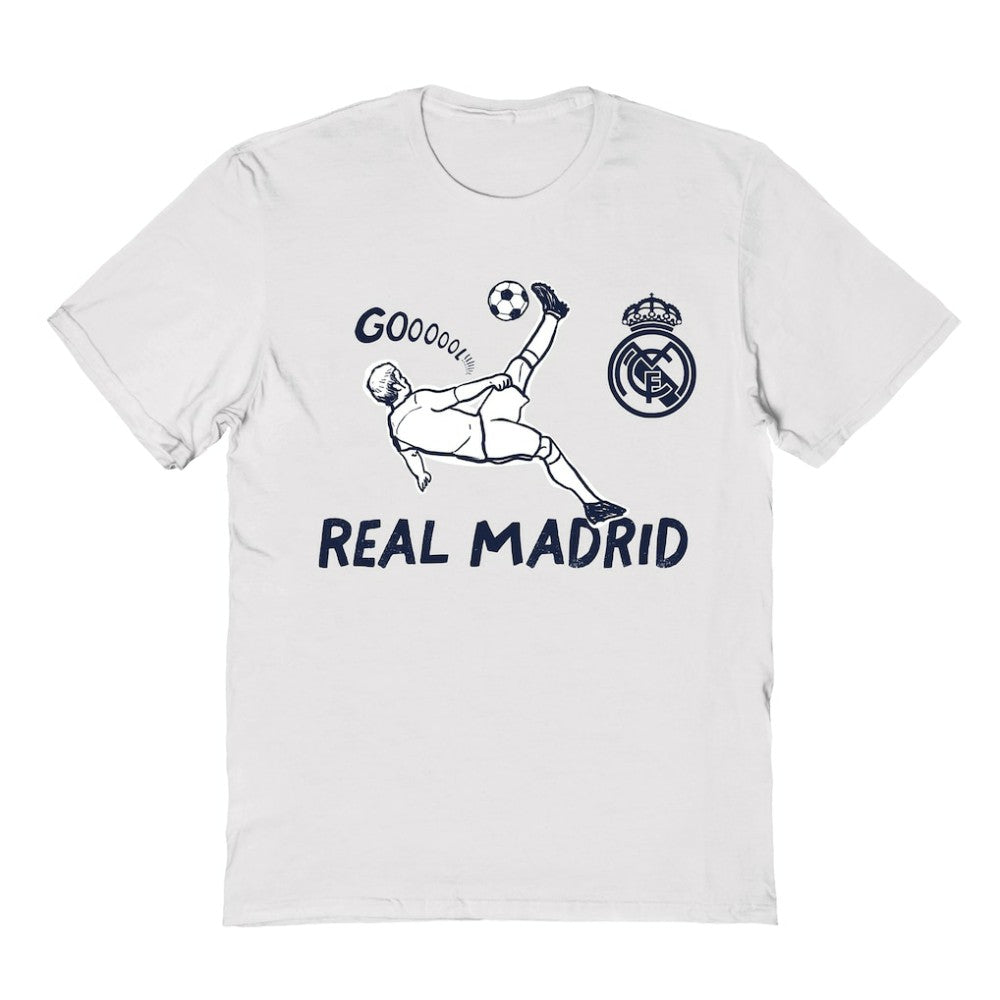 Real Madrid Vive La Fete Toddler Chilena Style T-Shirt Discount - White