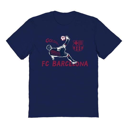 Barcelona Vive La Fete Toddler Chilena Style T-Shirt on sale - Navy