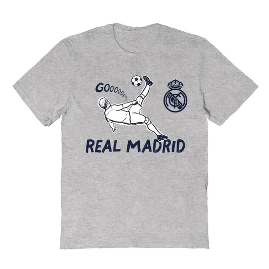 Real Madrid Vive La Fete Toddler Chilena Style T-Shirt Discount - Gray