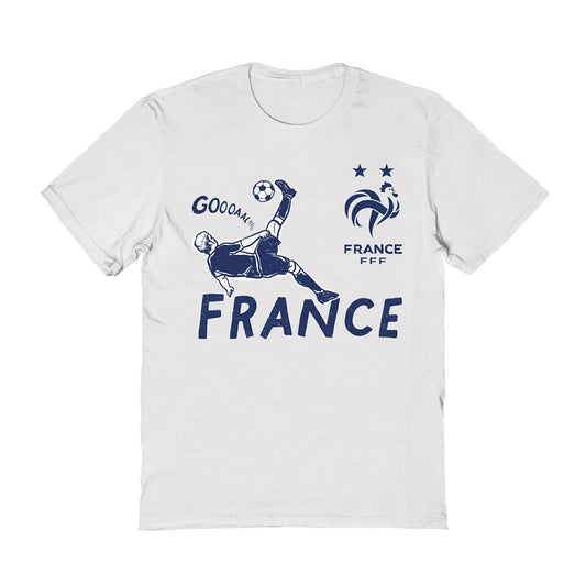 France National Team Vive La Fete Women's Chilena Style T-Shirt for sale - White