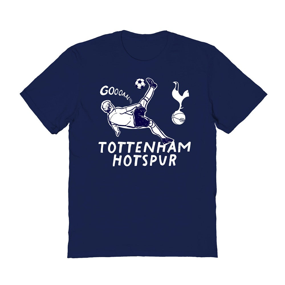Tottenham Hotspur Vive La Fete Women's Chilena Style T-Shirt Sale - Navy