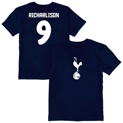 Richarlison Tottenham Hotspur Vive La Fete Toddler Player Name & Number Color Badge T-Shirt Sale - Navy