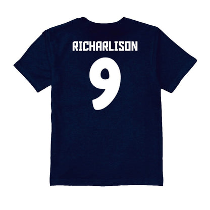Richarlison Tottenham Hotspur Vive La Fete Toddler Player Name & Number Color Badge T-Shirt Sale - Navy