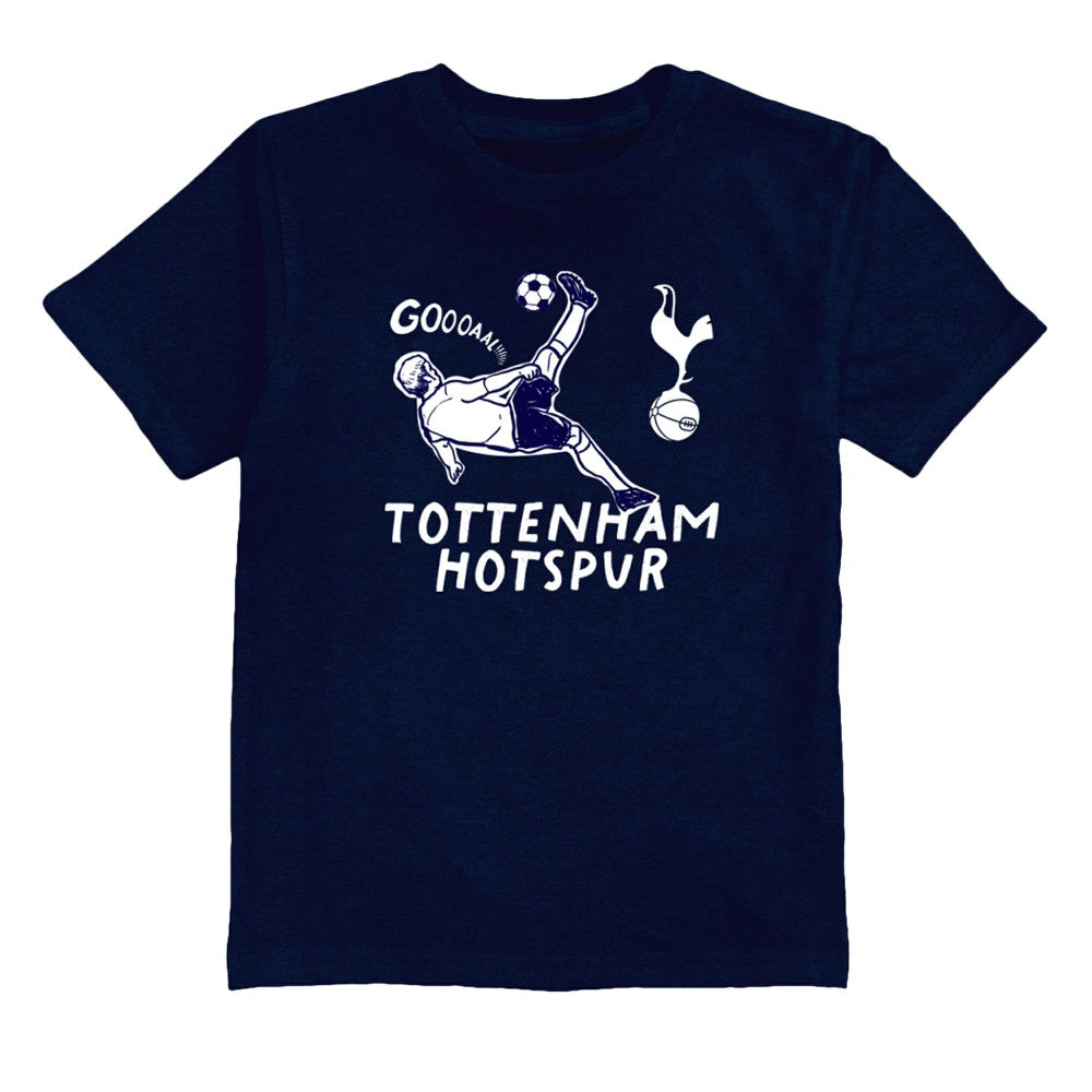 Cristian Romero Tottenham Hotspur Vive La Fete Toddler Player Name & Number Chilena Style T-Shirt Sale - Navy