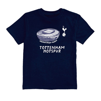 Cristian Romero Tottenham Hotspur Vive La Fete Youth Player Name & Number Stadium Style T-Shirt Sale - Navy