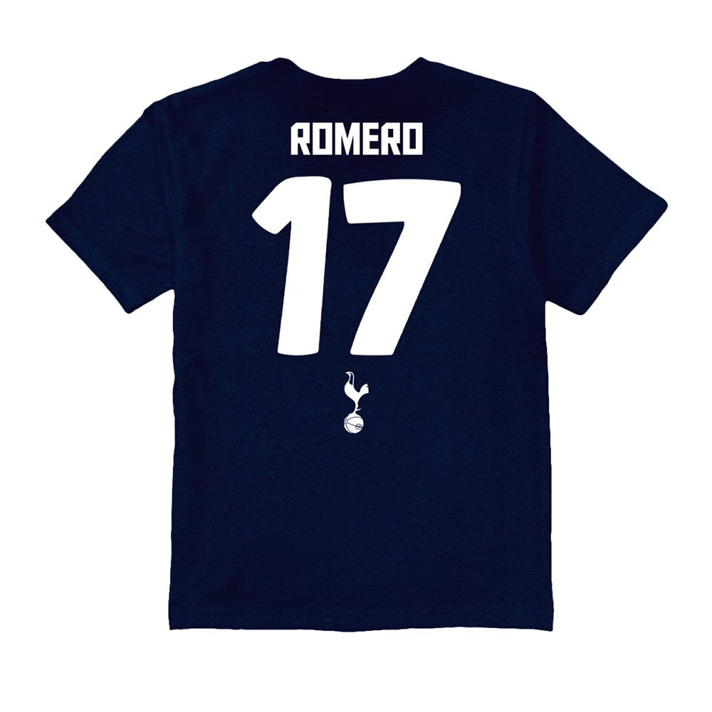 Cristian Romero Tottenham Hotspur Vive La Fete Toddler Player Name & Number Stadium Style T-Shirt Sale - Navy