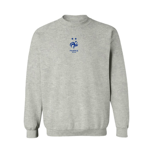France National Team Vive La Fete Women's Color Badge Sweatshirt for sale - Gray