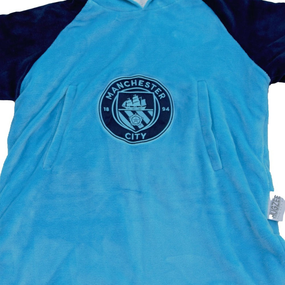 Manchester City Youth Character World Hugzee Hoodie Discount - Blue