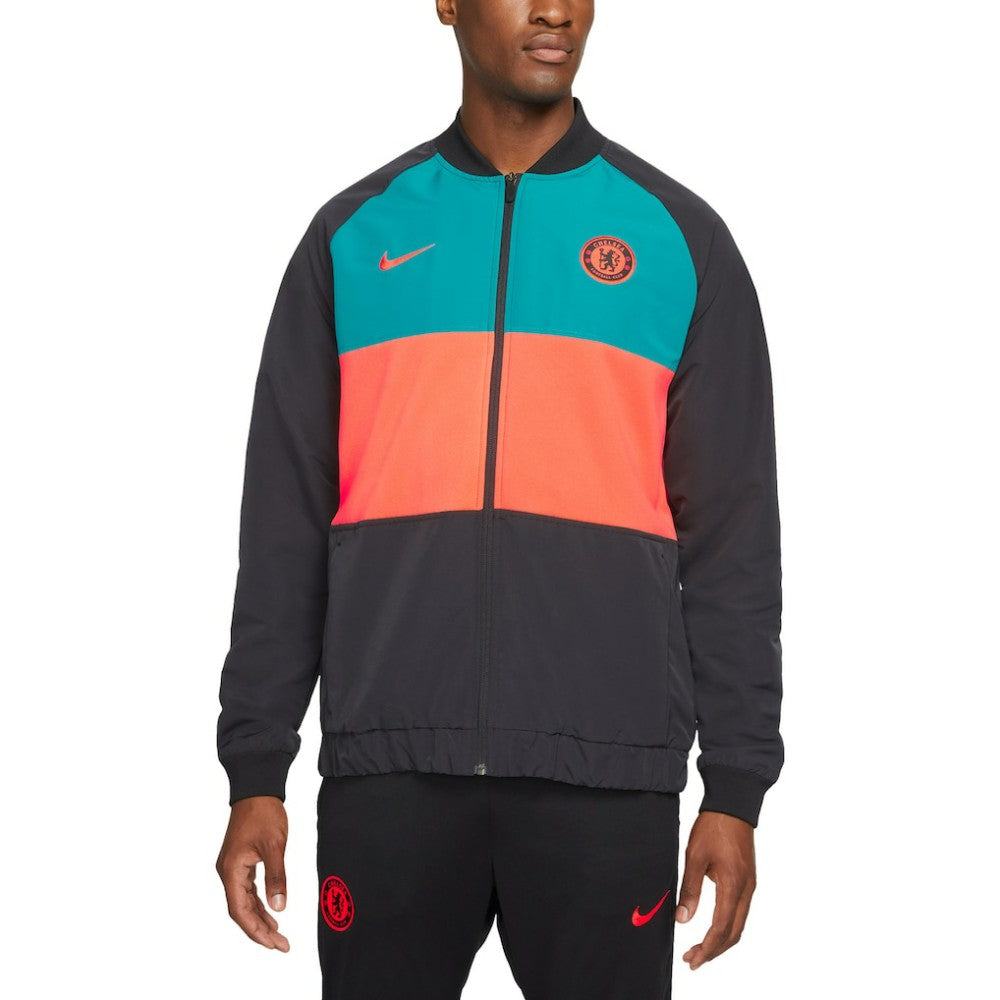 Chelsea I96 Woven Anthem Raglan Full-Zip Jacket on sale - Blue