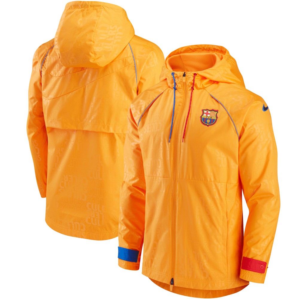 Barcelona All-Weather Full-Zip Jacket on sale - Orange