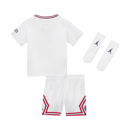 Paris Saint-Germain Jordan Brand Infant 2022/23 Fourth Stadium Kit Set on sale - White