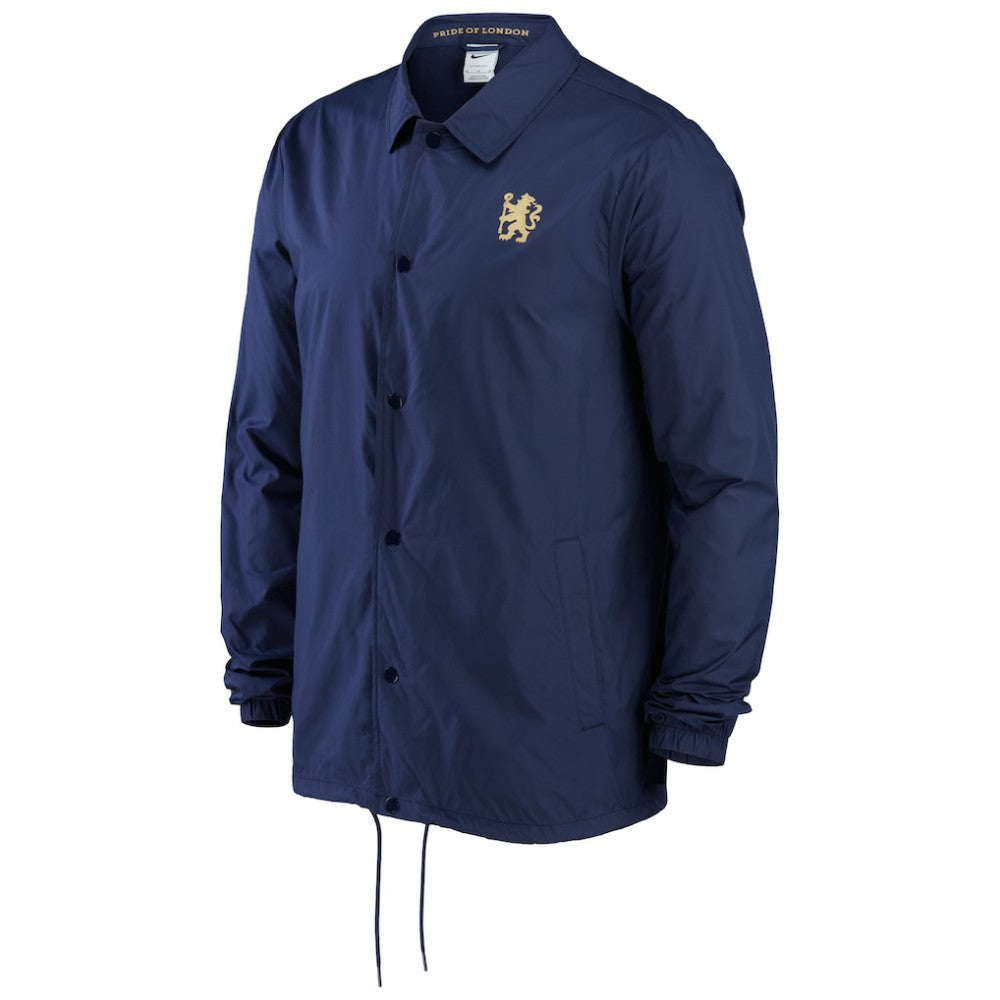 Chelsea Coach Performance Full-Snap Jacket on sale - Navy