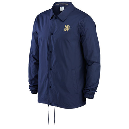 Chelsea Coach Performance Full-Snap Jacket on sale - Navy