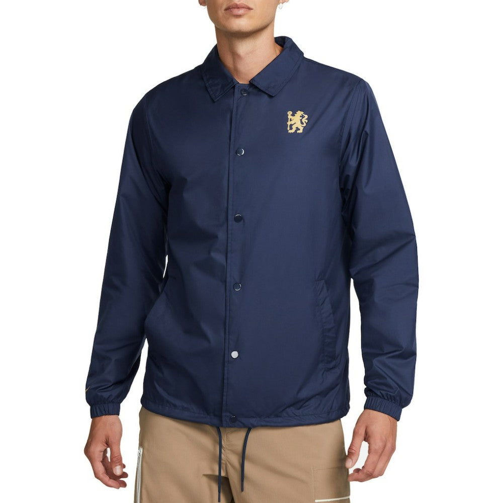 Chelsea Coach Performance Full-Snap Jacket on sale - Navy