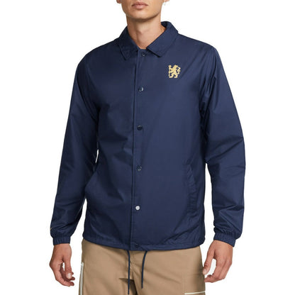 Chelsea Coach Performance Full-Snap Jacket on sale - Navy