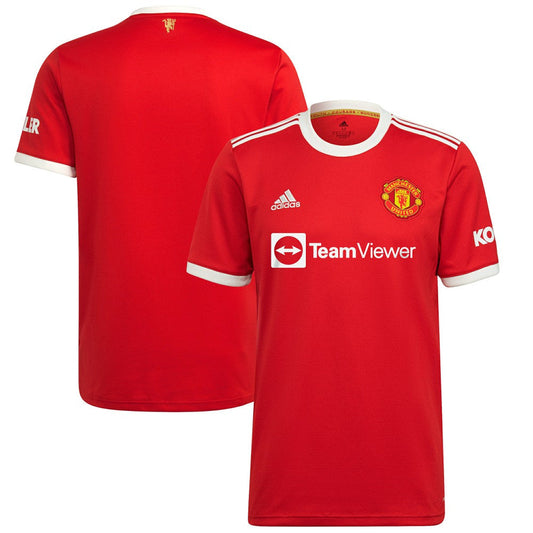 Manchester United 2021/22 Home Replica Jersey Discount - Red
