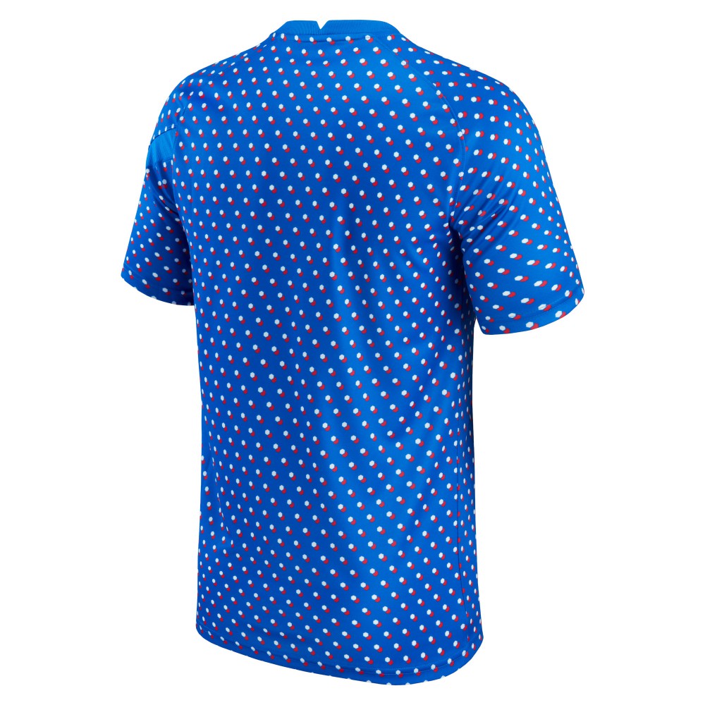 France Women's National Team 2021/22 Pre-Match Top for sale - Blue