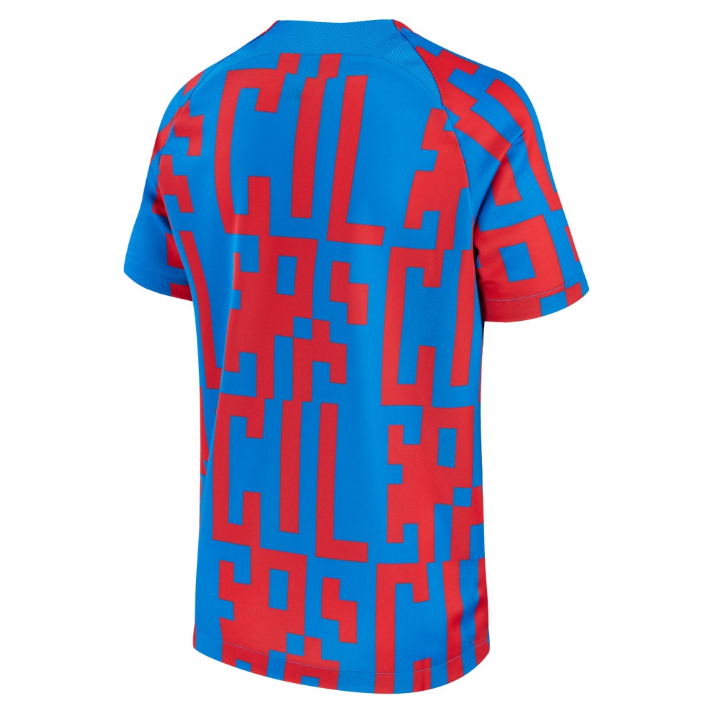 Barcelona 2022/23 Pre-Match Top on sale - Blue