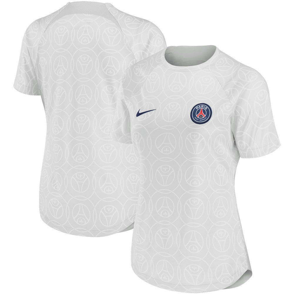 Paris Saint-Germain Women's 2022/23 Pre-Match Home Performance Top on sale - Gray