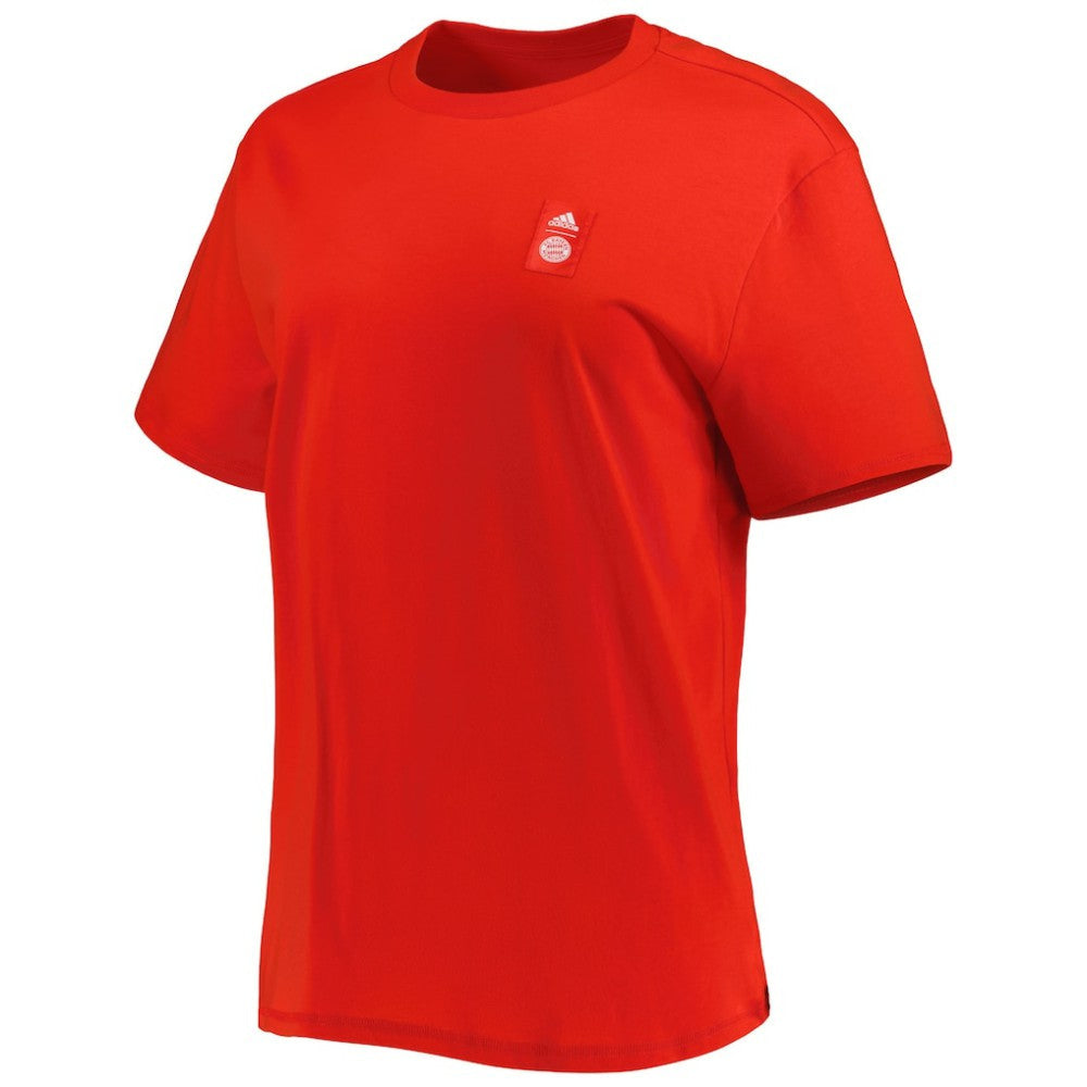 Bayern Munich Women's DNA T-Shirt on sale - Red