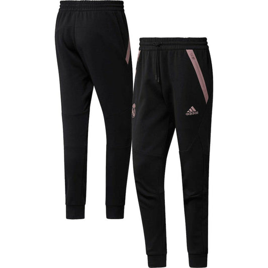 Real Madrid Travel Pants Discount - Black