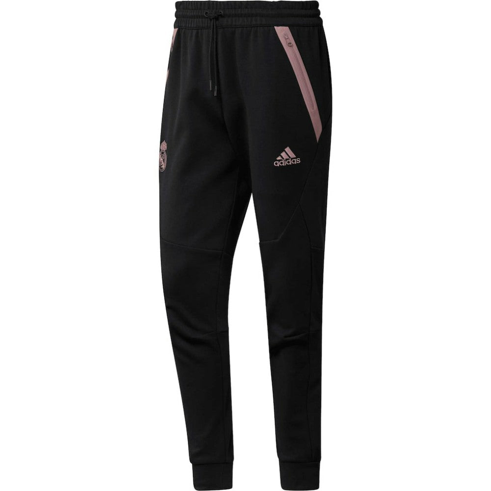 Real Madrid Travel Pants Discount - Black