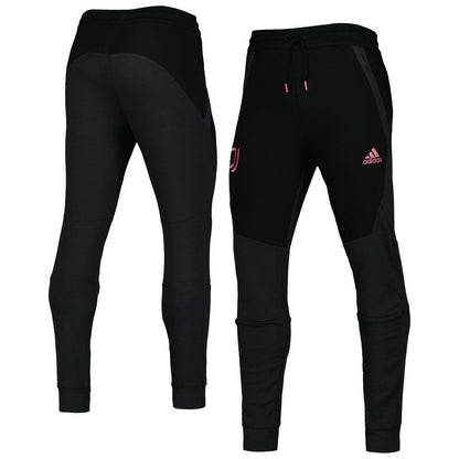 Juventus Travel Pants Discount - Black