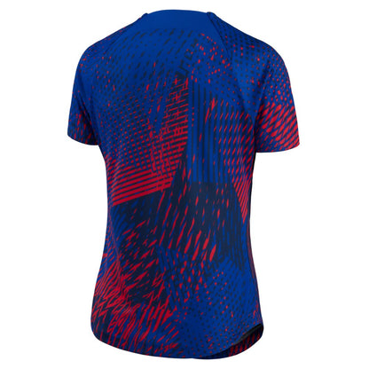 Paris Saint-Germain Women's 2022 Pre-Match Top on sale - Blue
