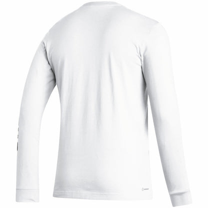 Juventus Team Crest Long Sleeve T-Shirt Discount - White