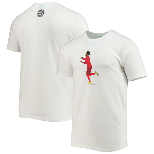 Serge Gnabry Bayern Munich Hands-of-God T-Shirt on sale - White