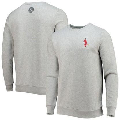 Serge Gnabry Bayern Munich Hands of God Sweatshirt on sale - Heathered Gray