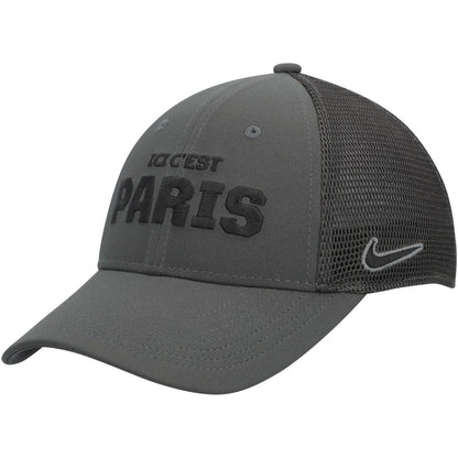 Paris Saint-Germain Youth Legacy91 Performance Flex Hat on sale - Anthracite