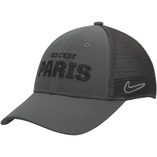 Paris Saint-Germain Youth Legacy91 Performance Flex Hat on sale - Anthracite
