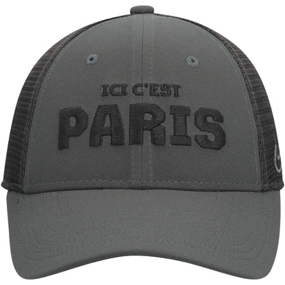 Paris Saint-Germain Youth Legacy91 Performance Flex Hat on sale - Anthracite