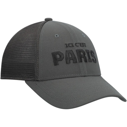 Paris Saint-Germain Youth Legacy91 Performance Flex Hat on sale - Anthracite