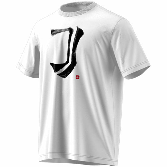 Juventus Chinese Calligraphy T-Shirt Discount - White