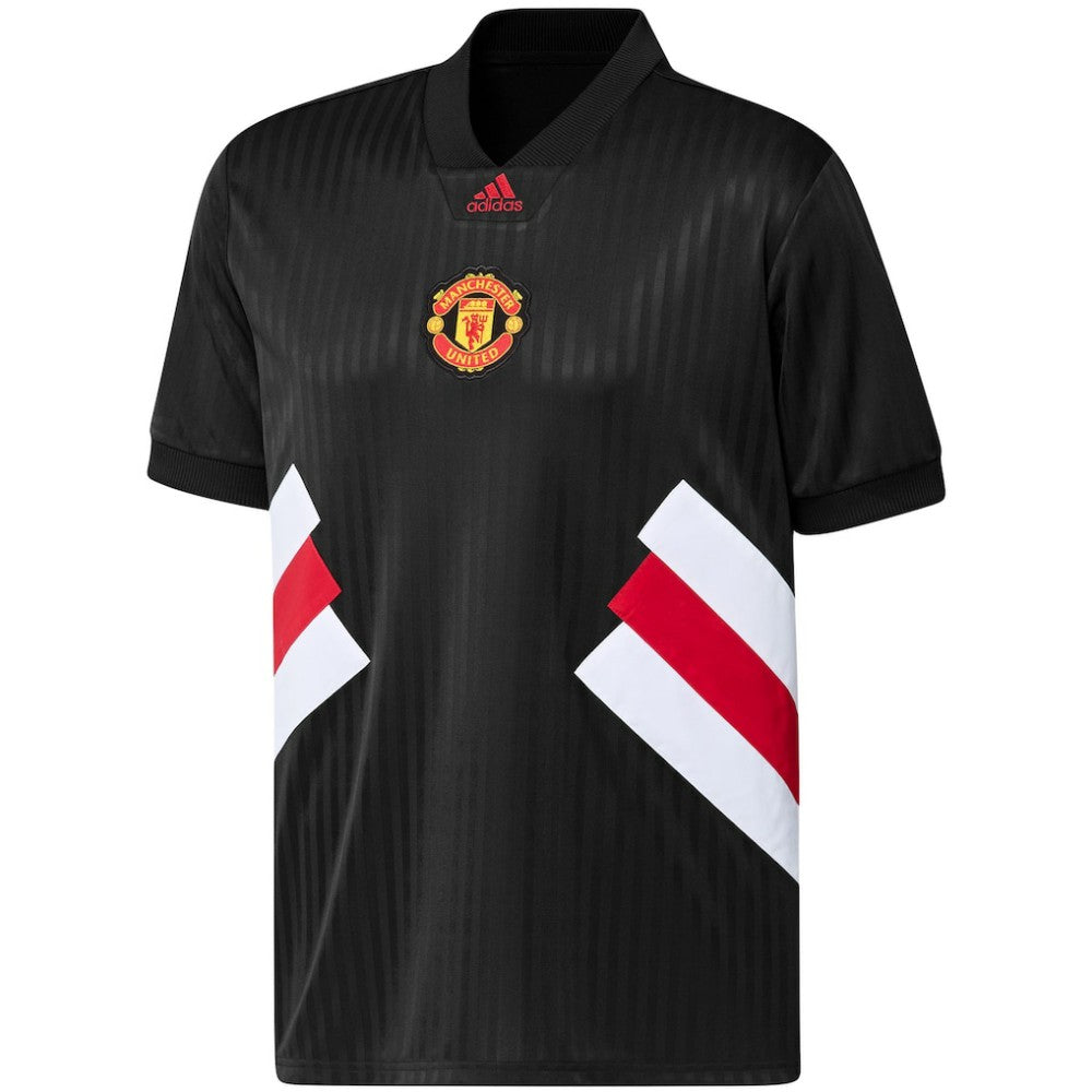 Manchester United Football Icon Jersey Discount - Black