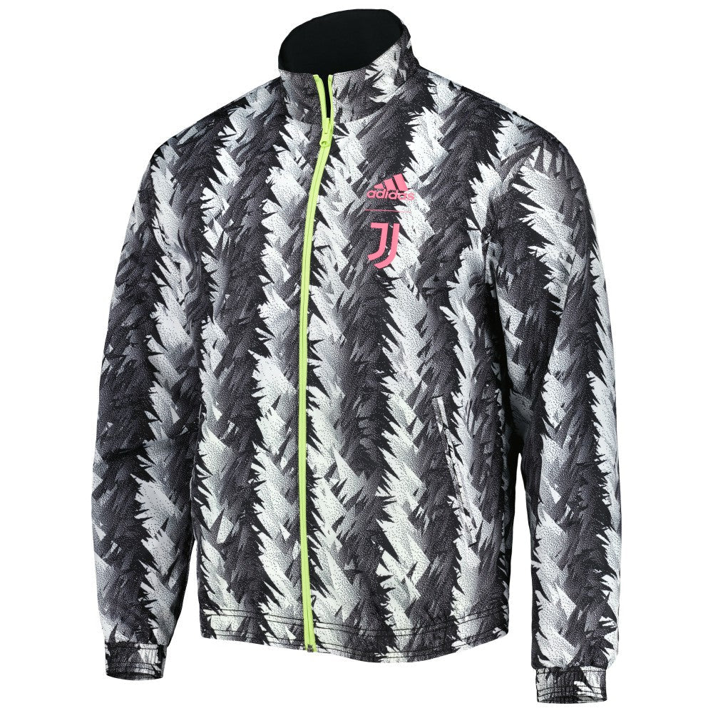 Juventus 2022/23 On-Field Team Logo Anthem Reversible Full-Zip Jacket Discount - Black