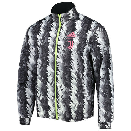 Juventus 2022/23 On-Field Team Logo Anthem Reversible Full-Zip Jacket Discount - Black