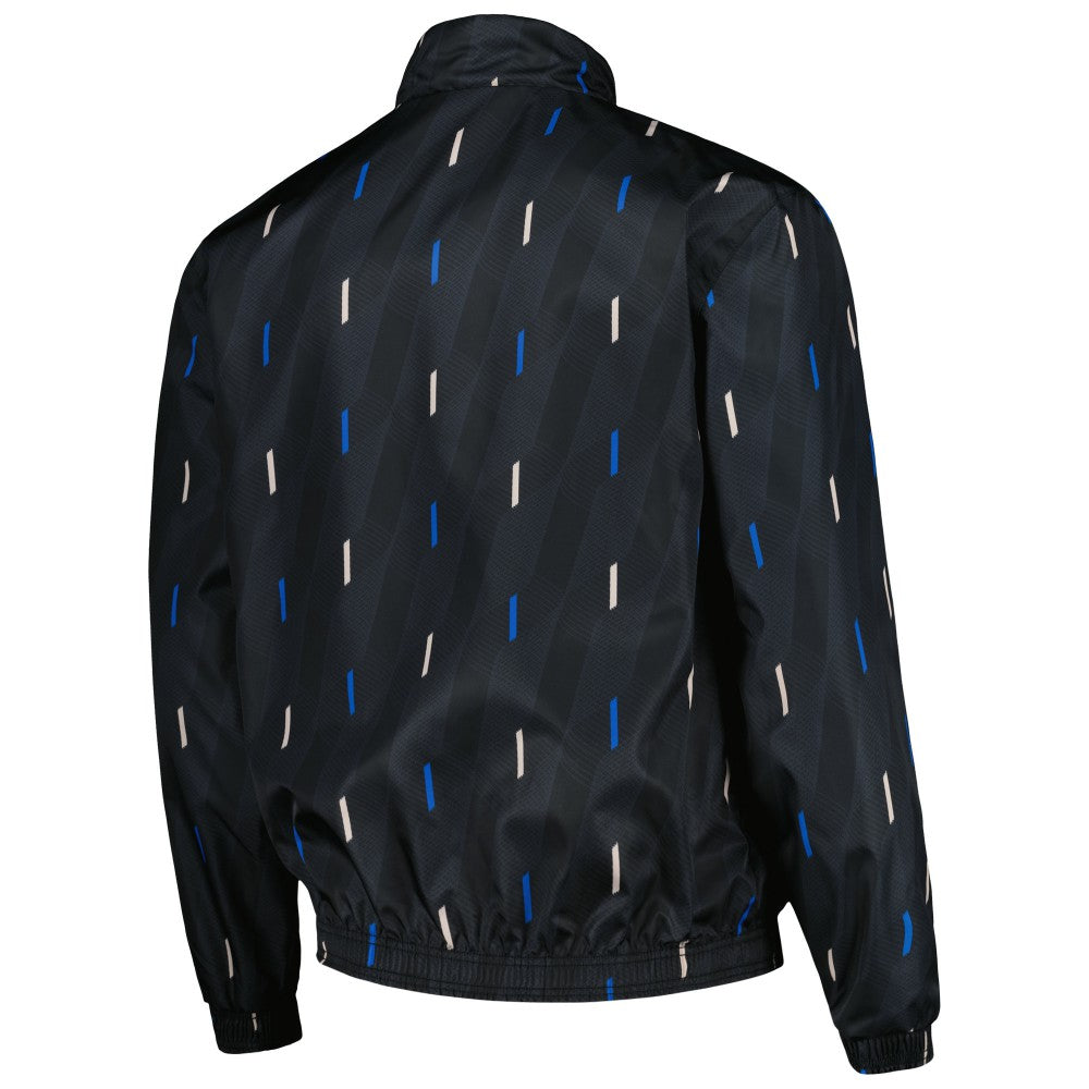 Manchester United 2022/23 On-Field Team Logo Anthem Reversible Full-Zip Jacket Discount - Black