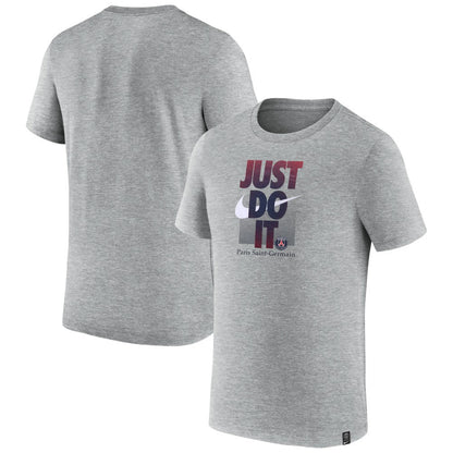 Paris Saint-Germain Just Do It T-Shirt on sale - Gray